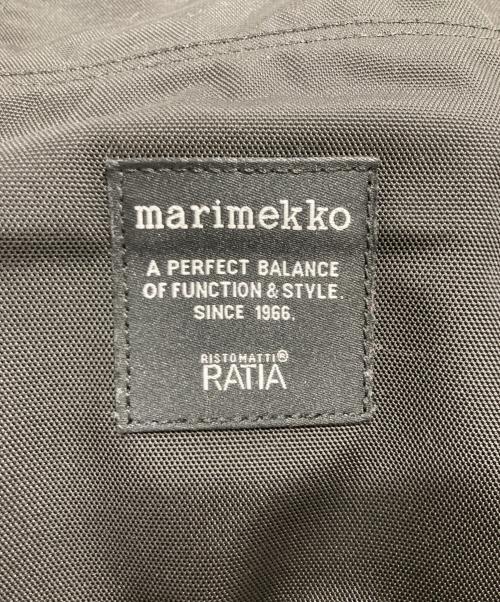 marimekko（マリメッコ）marimekko (マリメッコ) リュック ブラックの古着・服飾アイテム