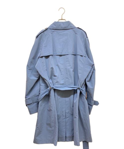 Paul Stuart（ポールスチュアート）Paul Stuart (ポールスチュアート) トレンチコート ブルー サイズ:SIZE Lの古着・服飾アイテム