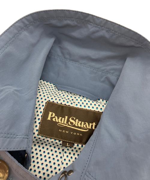 Paul Stuart（ポールスチュアート）Paul Stuart (ポールスチュアート) トレンチコート ブルー サイズ:SIZE Lの古着・服飾アイテム