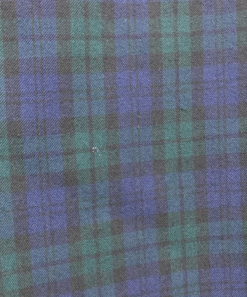tricot COMME des GARCONS（トリココムデギャルソン）tricot COMME des GARCONS (トリココムデギャルソン) チェックロングスカート ネイビー×グリーン サイズ:SIZE Mの古着・服飾アイテム