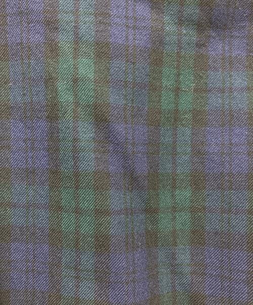 tricot COMME des GARCONS（トリココムデギャルソン）tricot COMME des GARCONS (トリココムデギャルソン) チェックロングスカート ネイビー×グリーン サイズ:SIZE Mの古着・服飾アイテム