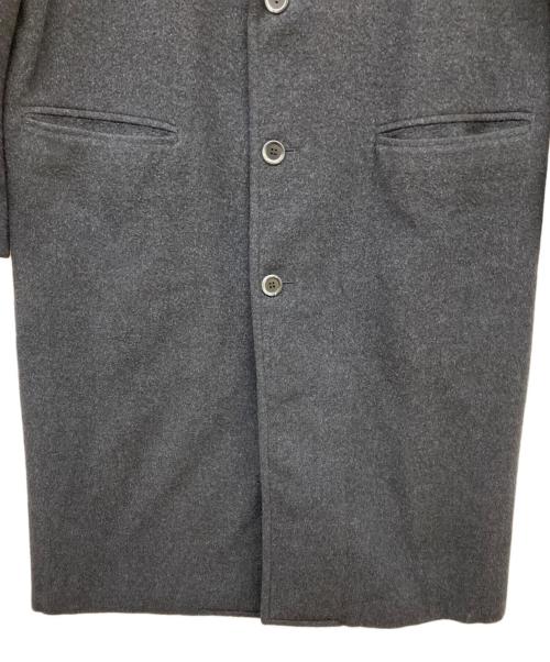 Yves Saint Laurent（イヴサンローラン）Yves Saint Laurent (イヴサンローラン) ウールコート グレー サイズ:Mの古着・服飾アイテム