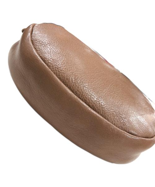 IL BISONTE（イル ビゾンテ）IL BISONTE (イル ビゾンテ) レザーショルダーバッグ ブラウンの古着・服飾アイテム