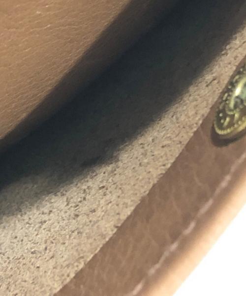 IL BISONTE（イル ビゾンテ）IL BISONTE (イル ビゾンテ) レザーショルダーバッグ ブラウンの古着・服飾アイテム