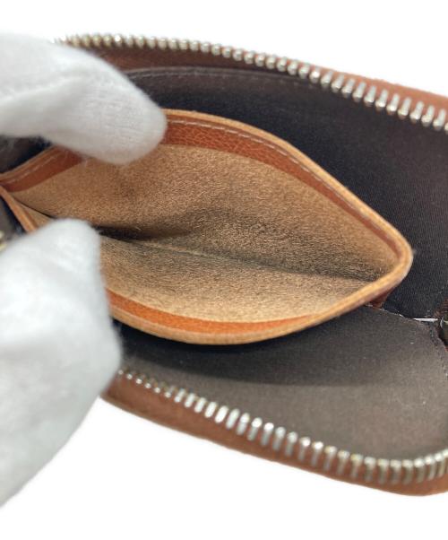 IL BISONTE（イル ビゾンテ）IL BISONTE (イル ビゾンテ) レザーカードケース ブラウンの古着・服飾アイテム