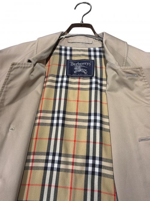 Burberry's（バーバリー）Burberry's (バーバリー) ステンカラーコート ベージュ サイズ:46の古着・服飾アイテム