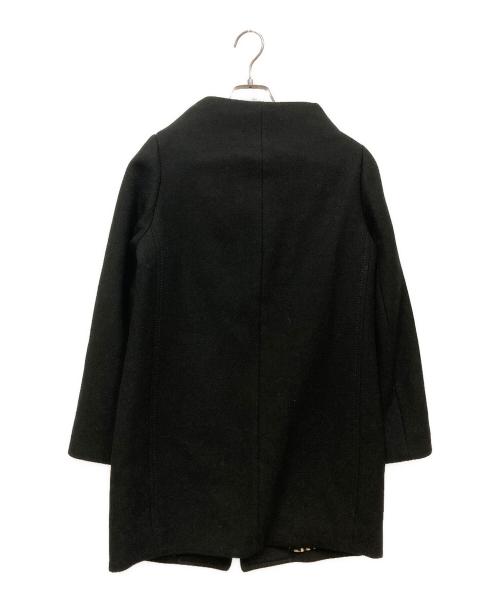 Kate Spade（ケイトスペード）Kate Spade (ケイトスペード) フロントリボンコート ブラック サイズ:SIZE 2-Aの古着・服飾アイテム