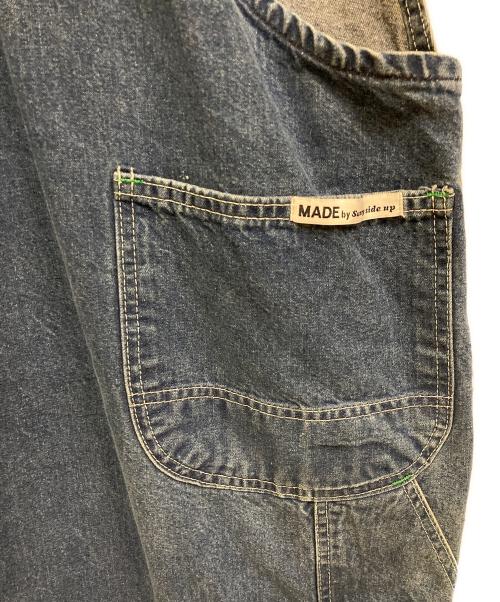 sunny side up（サニーサイドアップ）SUNNY SIDE UP (サニーサイドアップ) KEYリメイクオーバーオール インディゴ サイズ:SIZE W46×L30の古着・服飾アイテム