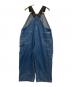 SUNNY SIDE UP (サニーサイドアップ) KEYリメイクオーバーオール インディゴ サイズ:SIZE W46×L30：10000円