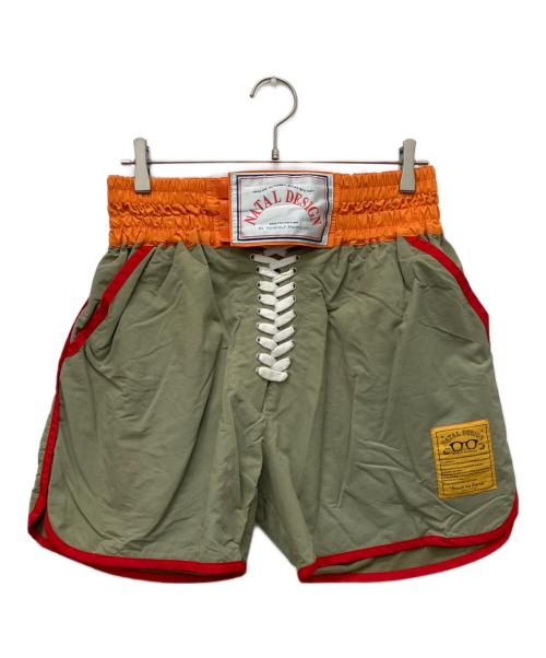 NATAL DESIGN（ネイタルデザイン）NATAL DESIGN (ネイタルデザイン) ROB SHORTS カーキ サイズ:Lの古着・服飾アイテム
