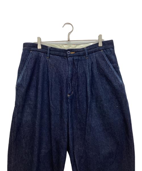 NATAL DESIGN（ネイタルデザイン）NATAL DESIGN (ネイタルデザイン) SLACKER PANTS インディゴ サイズ:Mの古着・服飾アイテム