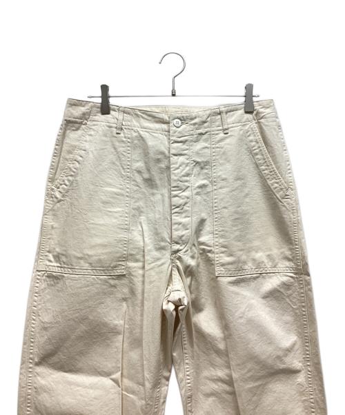 orSlow（オアスロウ）orSlow (オアスロウ) ファティーグパンツ アイボリー サイズ:Lの古着・服飾アイテム