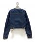 NINA RICCI (ニナリッチ) スウィートハートネック デニムジャケット インディゴ サイズ:38 未使用品：14000円