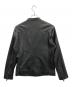 BLACK LABEL CRESTBRIDGE (ブラックレーベル クレストブリッジ) レザーライダースジャケット ブラック サイズ:SIZE L：18000円