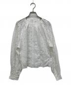 journal standard L'essageジャーナルスタンダード レサージュ）の古着「カットワークレースブラウス」｜ホワイト