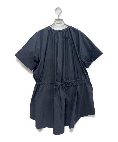 REKISAMI（レキサミ）REKISAMI (レキサミ) ギャザーブラウス ブラック サイズ:1の古着・服飾アイテム