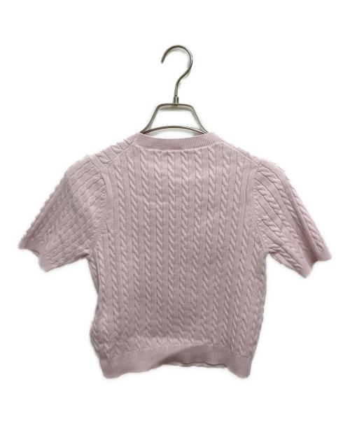 HER LIP TO（ハーリップトゥ）HER LIP TO (ハーリップトゥ) Essential Cable Knit Set pink ピンク サイズ:Sの古着・服飾アイテム