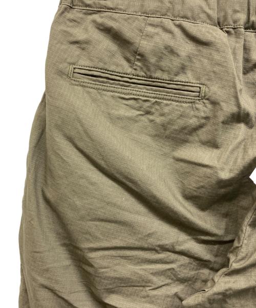 45R（フォーティファイブ・アール）45R (フォーティファイブ・アール) リップストップのイージースラックス オリーブ サイズ:3の古着・服飾アイテム