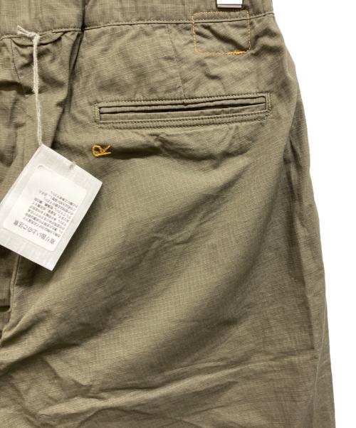 45R（フォーティファイブ・アール）45R (フォーティファイブ・アール) リップストップのイージースラックス オリーブ サイズ:3の古着・服飾アイテム