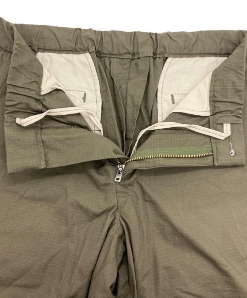 45R（フォーティファイブ・アール）45R (フォーティファイブ・アール) リップストップのイージースラックス オリーブ サイズ:3の古着・服飾アイテム