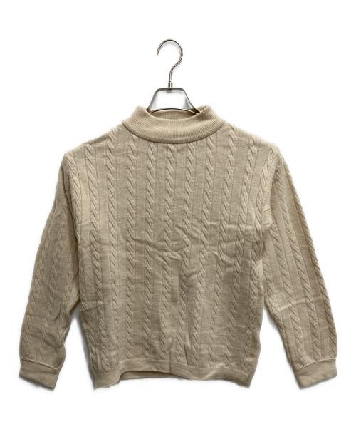 45R（フォーティファイブ・アール）45R (フォーティファイブ・アール) USフロートケーブルの908ヨックネック ベージュ サイズ:3の古着・服飾アイテム