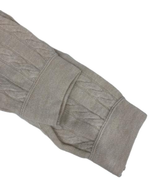 45R（フォーティファイブ・アール）45R (フォーティファイブ・アール) USフロートケーブルの908ヨックネック ベージュ サイズ:3の古着・服飾アイテム