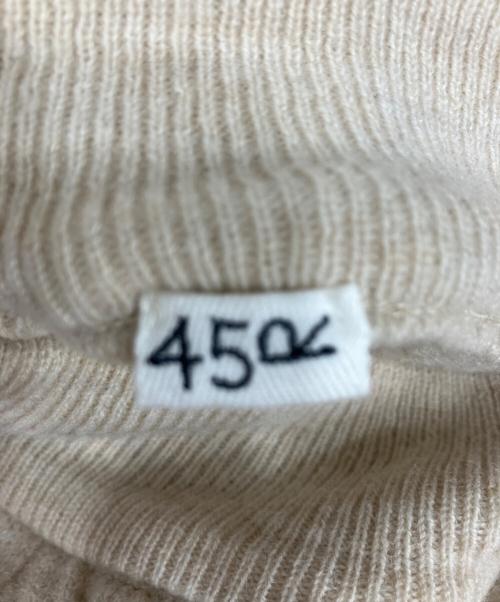 45R（フォーティファイブ・アール）45R (フォーティファイブ・アール) USフロートケーブルの908ヨックネック ベージュ サイズ:3の古着・服飾アイテム