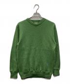 45Rフォーティファイブ・アール）の古着「スムースの908Vネック」｜グリーン