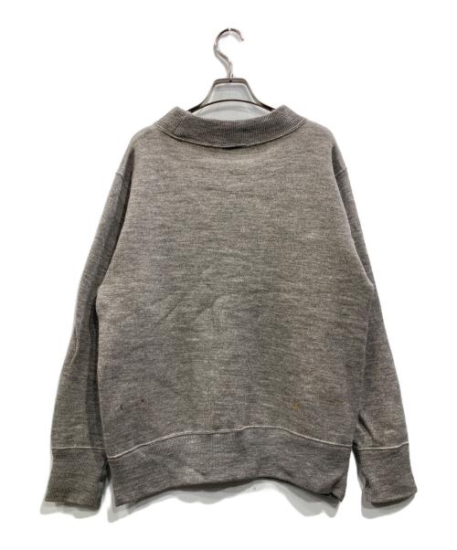45R（フォーティファイブ・アール）45R (フォーティファイブ・アール) ウール裏毛の908ヨックネック グレー サイズ:3の古着・服飾アイテム