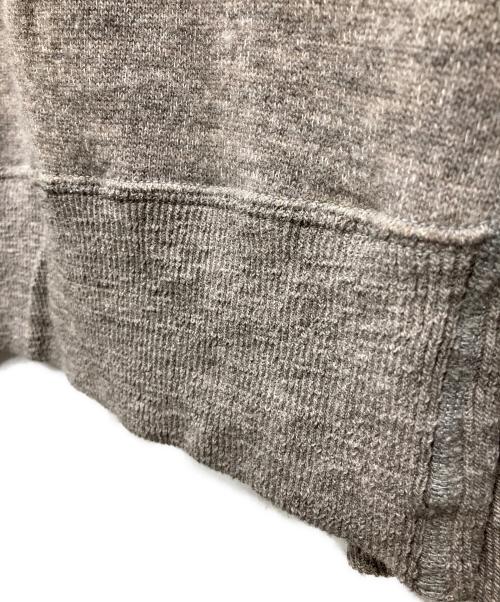 45R（フォーティファイブ・アール）45R (フォーティファイブ・アール) ウール裏毛の908ヨックネック グレー サイズ:3の古着・服飾アイテム