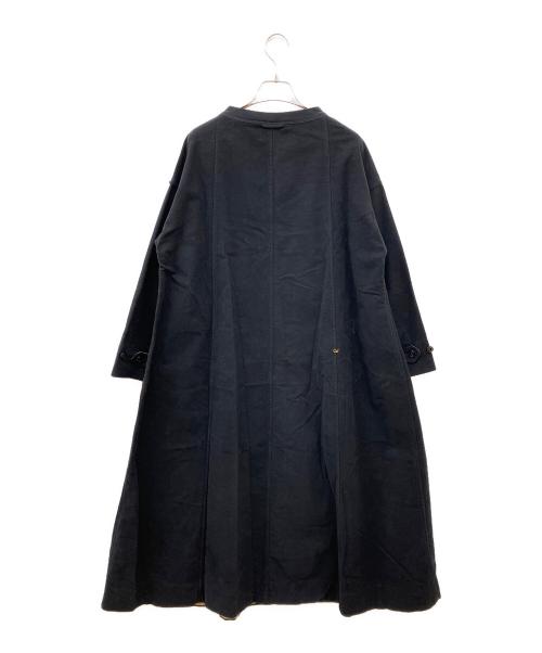 45R（フォーティファイブ・アール）45R (フォーティファイブ・アール) モールサージストレッチのドレス ブラック サイズ:Freeの古着・服飾アイテム