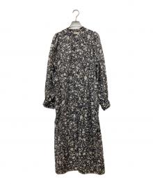 HYKE（ハイク）の古着「PEBBLE PRINTED MAXI DRESS」｜グレー