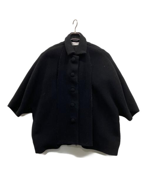 BALENCIAGA（バレンシアガ）BALENCIAGA (バレンシアガ) ドルマンコート ブラック サイズ:34の古着・服飾アイテム