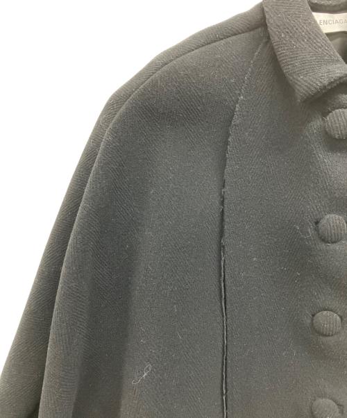 BALENCIAGA（バレンシアガ）BALENCIAGA (バレンシアガ) ドルマンコート ブラック サイズ:34の古着・服飾アイテム