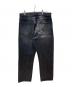 JOURNAL STANDARD relume (ジャーナルスタンダード レリューム) クラフト デニム ナロー ストレート パンツ ブラック サイズ:36 未使用品：7000円