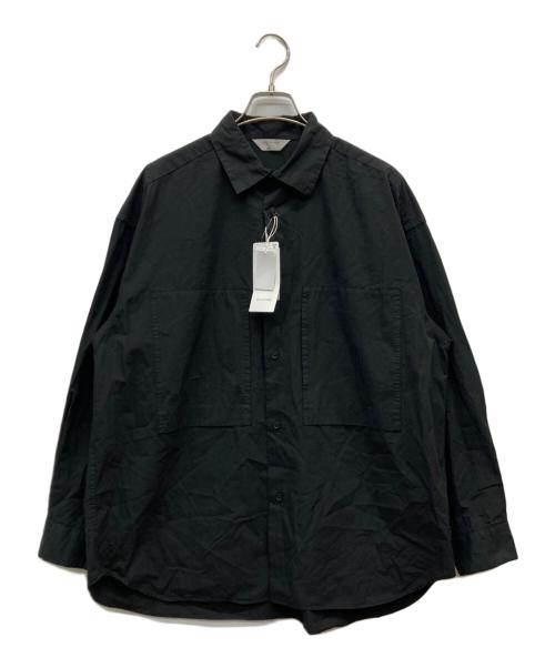 STILL BY HAND（スティルバイハンド）STILL BY HAND (スティルバイハンド) ガーメントダイオーバーシャツ ブラック サイズ:SIZE 46 未使用品の古着・服飾アイテム