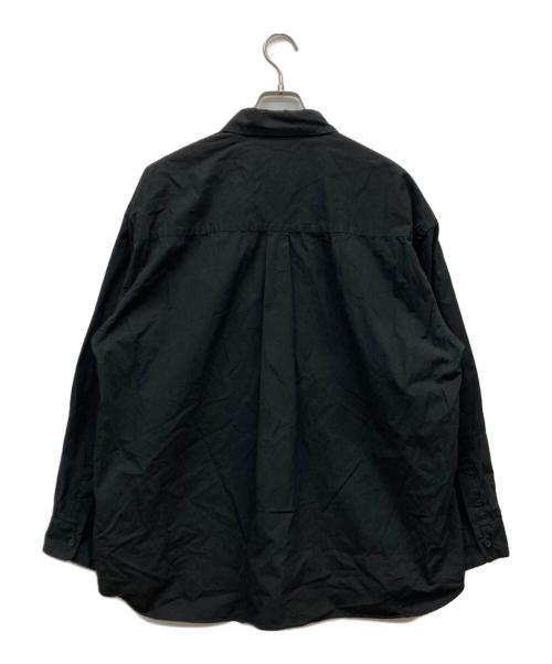 STILL BY HAND（スティルバイハンド）STILL BY HAND (スティルバイハンド) ガーメントダイオーバーシャツ ブラック サイズ:SIZE 46 未使用品の古着・服飾アイテム