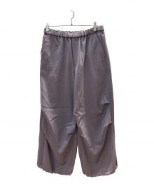 LAD MUSICIAN（ラッドミュージシャン）の古着「ESTER SERGE OVER PANTS」｜ピンク