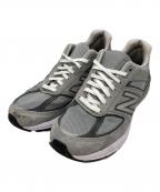 NEW BALANCEニューバランス）の古着「990V5 made in U.S.A/ローカットスニーカー」｜グレー
