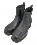 Lui'sルイス）の古着「サイドゴアブーツ」｜ブラック