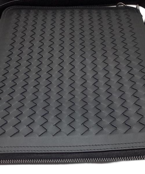 BOTTEGA VENETA（ボッテガベネタ）BOTTEGA VENETA (ボッテガベネタ) イントレチャート  ブリーフケース ブラックの古着・服飾アイテム