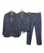 THE SUIT SELECTザ スーツセレクト）の古着「3Pセットアップスーツ」｜インディゴ