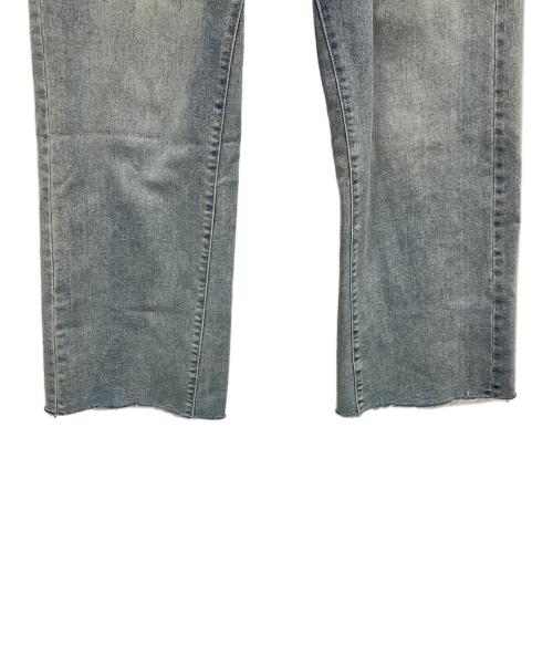 Q.anos（キュアノス）Q.anos (キュアノス) リラックスワイドデニム ブルー サイズ:1の古着・服飾アイテム