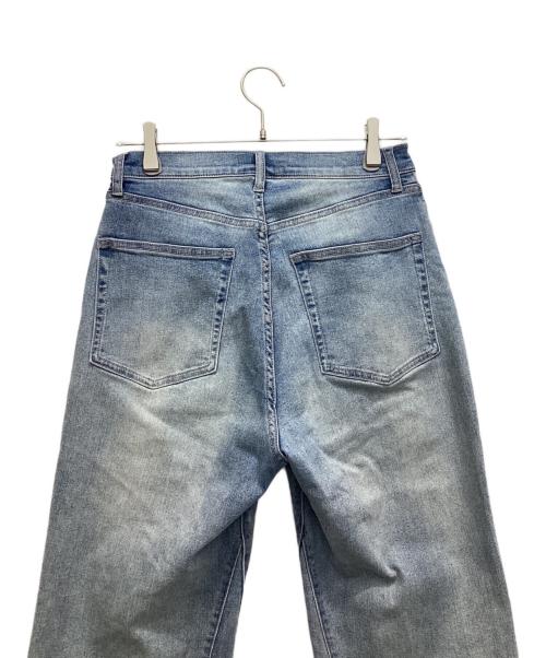 Q.anos（キュアノス）Q.anos (キュアノス) リラックスワイドデニム ブルー サイズ:1の古着・服飾アイテム