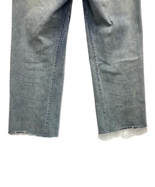 Q.anos（キュアノス）Q.anos (キュアノス) リラックスワイドデニム ブルー サイズ:1の古着・服飾アイテム