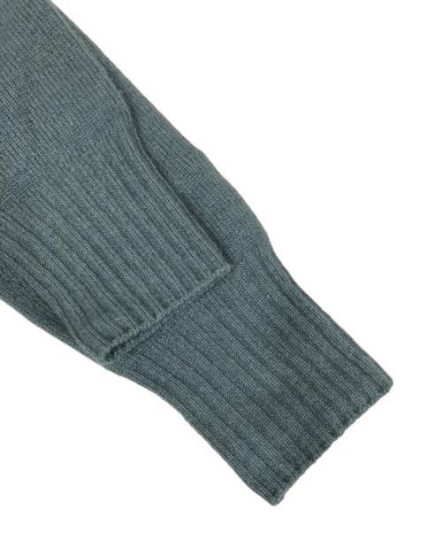 MARGARET HOWELL（マーガレットハウエル）MARGARET HOWELL (マーガレットハウエル) TWISTED CASHMERE WOOLニット グリーン サイズ:2の古着・服飾アイテム