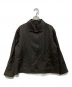 MARGARET HOWELLマーガレットハウエル）の古着「WOOL LINEN HOPSAC」｜ブラウン