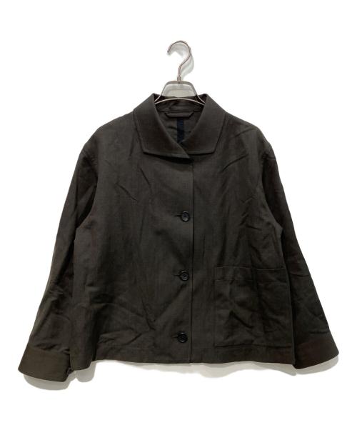 MARGARET HOWELL（マーガレットハウエル）MARGARET HOWELL (マーガレットハウエル) WOOL LINEN HOPSAC ブラウン サイズ:1の古着・服飾アイテム