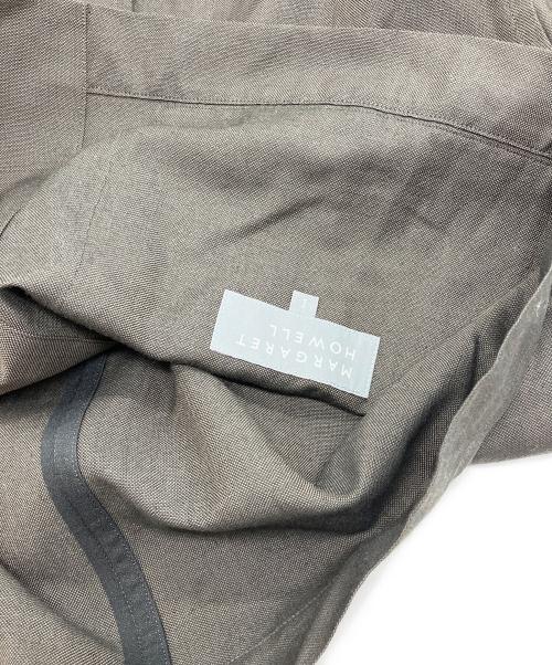MARGARET HOWELL（マーガレットハウエル）MARGARET HOWELL (マーガレットハウエル) WOOL LINEN HOPSAC ブラウン サイズ:1の古着・服飾アイテム