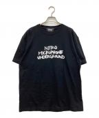NITRICHナイトリッチ）の古着「プリントTシャツ」｜ブラック